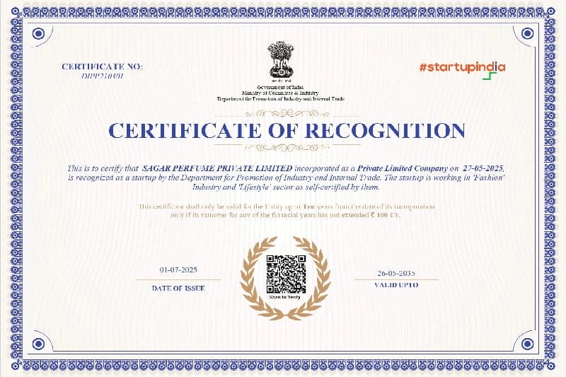 Startup India Certification