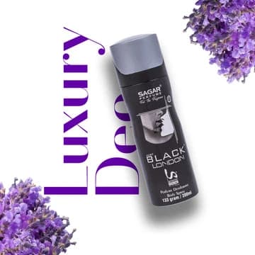 Just Black London Deodorant - 150ml